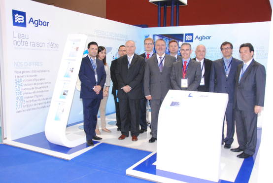 Equipo de SEOR-Agbar en la feria POLLUTEC